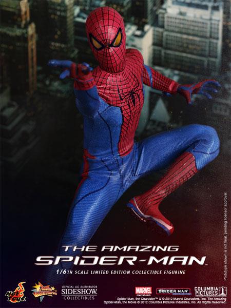 1/6 HOT TOYS - THE AMAZING SPIDERMAN