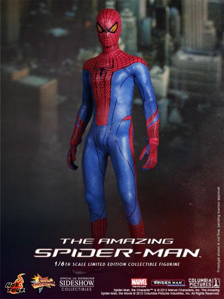 1/6 HOT TOYS - THE AMAZING SPIDERMAN
