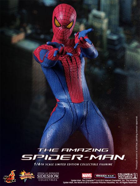 1/6 HOT TOYS - THE AMAZING SPIDERMAN