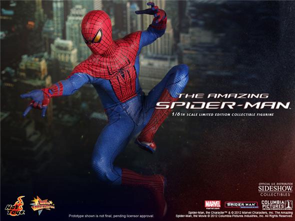 1/6 HOT TOYS - THE AMAZING SPIDERMAN