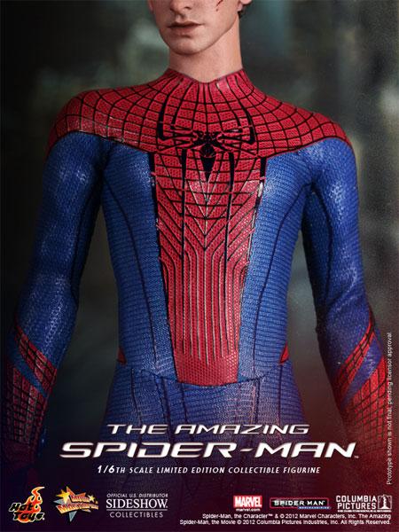 1/6 HOT TOYS - THE AMAZING SPIDERMAN