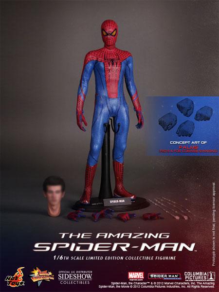 1/6 HOT TOYS - THE AMAZING SPIDERMAN