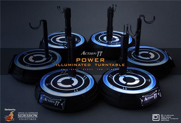 ACTION TT POWER ILLUMINATING TURNT STAND (1PEZZO)