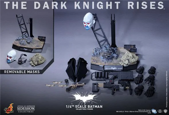 1/4 PREMIUM FIGURE HOT TOYS - BATMAN DARK KNIGHT RISES