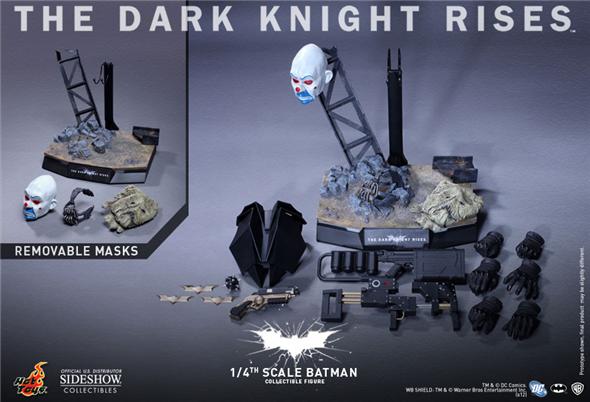 1/4 PREMIUM FIGURE HOT TOYS - BATMAN DARK KNIGHT RISES