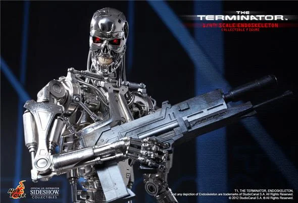 1/4 PREMIUM FIGURE HOT TOYS - TERMINATOR ENDOSKELETON