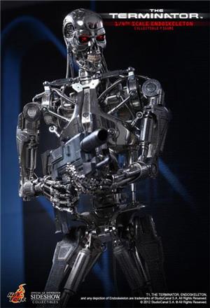 1/4 PREMIUM FIGURE HOT TOYS - TERMINATOR ENDOSKELETON