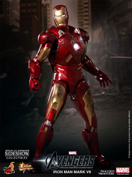 1/6 HOT TOYS - AVENGERS IRON MAN MARK VII