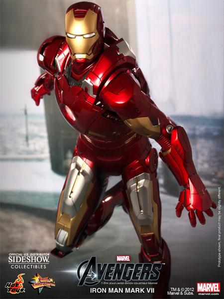 1/6 HOT TOYS - AVENGERS IRON MAN MARK VII