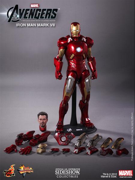 1/6 HOT TOYS - AVENGERS IRON MAN MARK VII