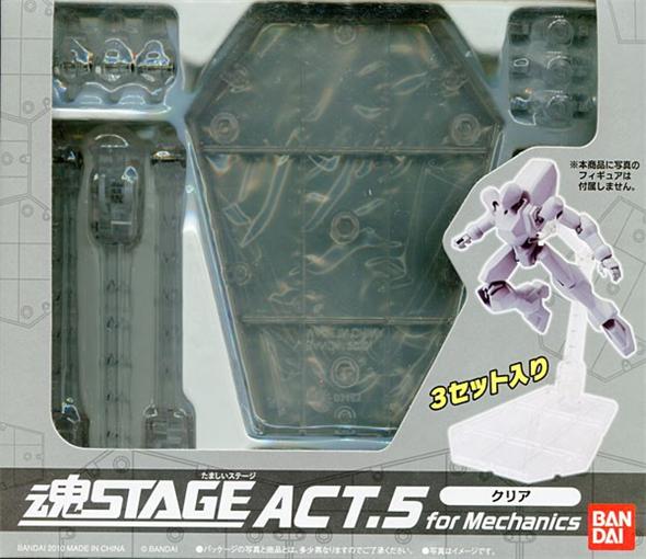 TAMASHII STAGE ACT 5 MECHANICS CLEAR