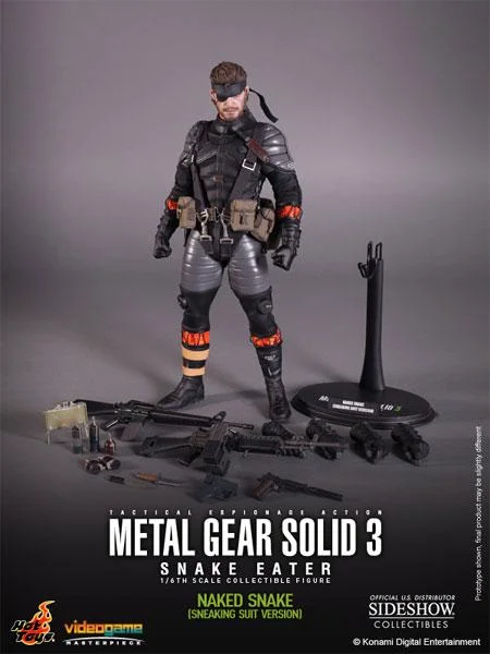 1/6 HOT TOYS - METAL GEAR SOLID 3 NAKED SNAKE AF