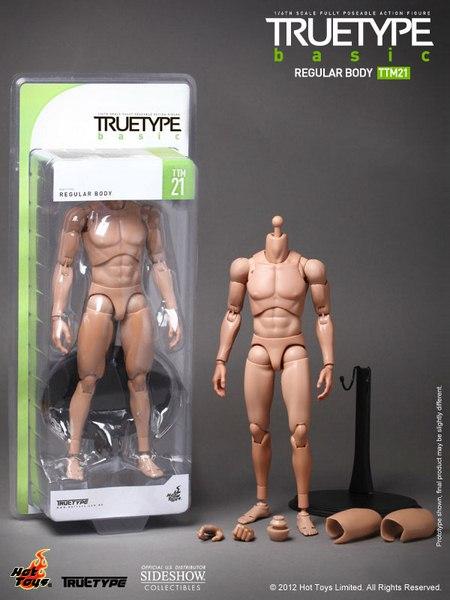1/6 HOT TOYS - TRUE TYPE REGULAR BODY