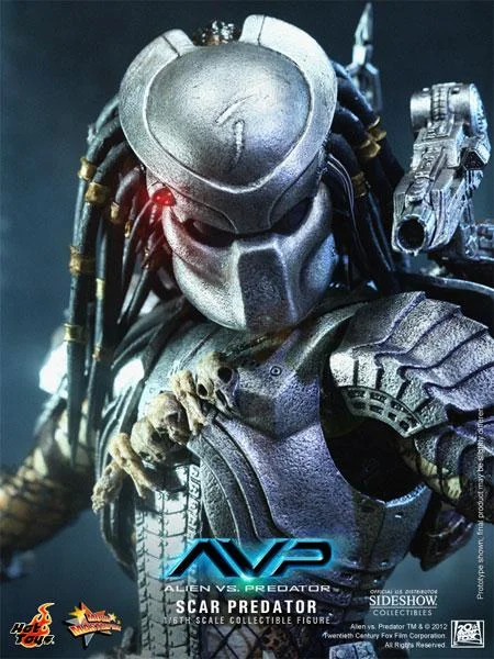 1/6 HOT TOYS - AVP SCAR PREDATOR