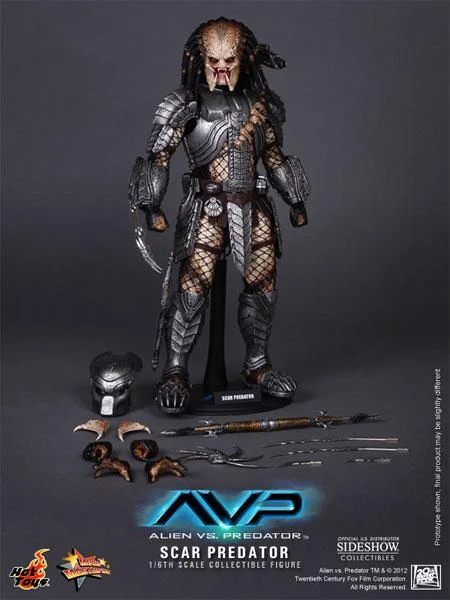 1/6 HOT TOYS - AVP SCAR PREDATOR
