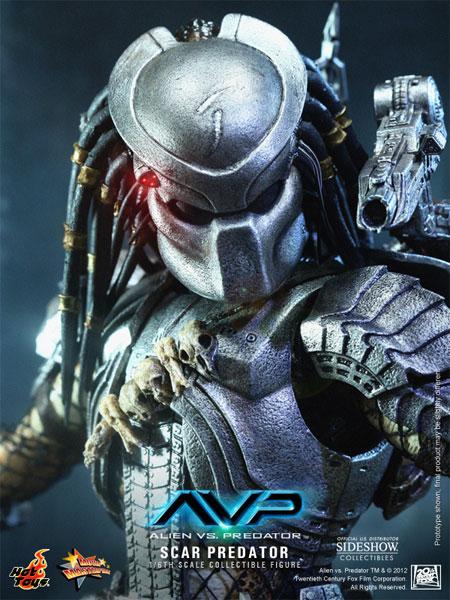 1/6 HOT TOYS - AVP SCAR PREDATOR