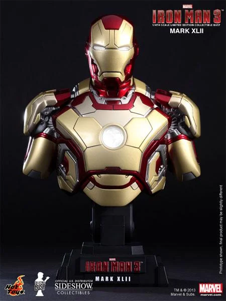 HOT TOYS - IRON MAN 3 MARK 42 BUST