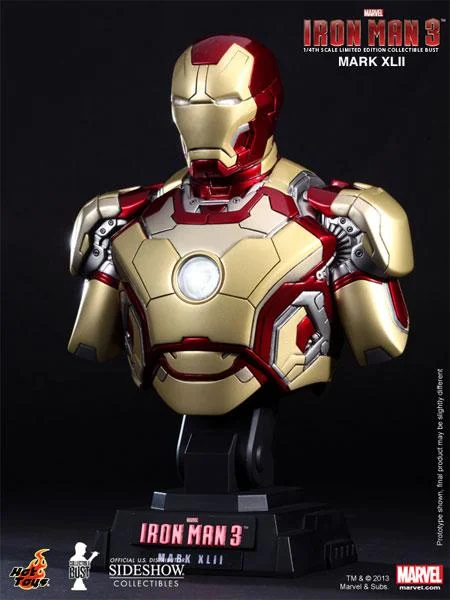 HOT TOYS - IRON MAN 3 MARK 42 BUST