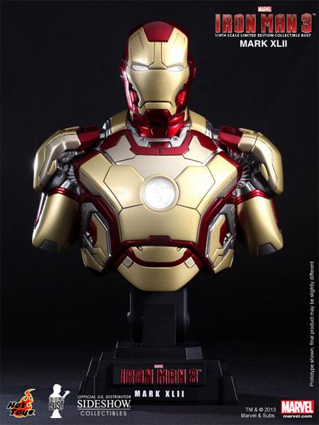 HOT TOYS - IRON MAN 3 MARK 42 BUST