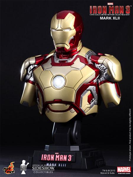 HOT TOYS - IRON MAN 3 MARK 42 BUST