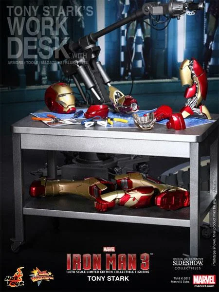 1/6 HOT TOYS - TONY STARK FROM IRON MAN 3