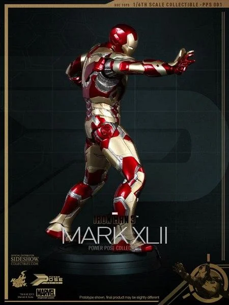 HOT TOYS POWER POSE - IRON MAN MARK 42 POWER POSE SERIE