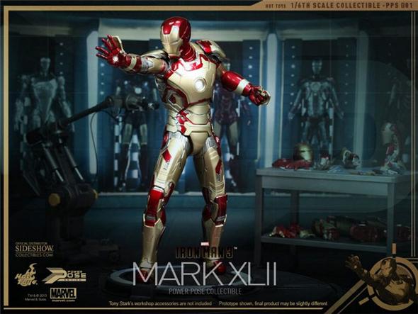 HOT TOYS POWER POSE - IRON MAN MARK 42 POWER POSE SERIE