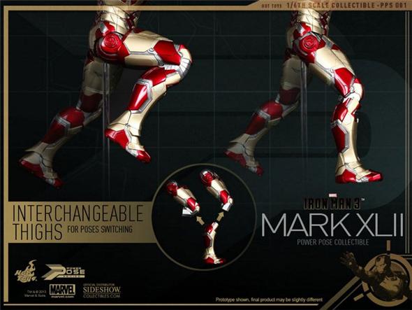 HOT TOYS POWER POSE - IRON MAN MARK 42 POWER POSE SERIE