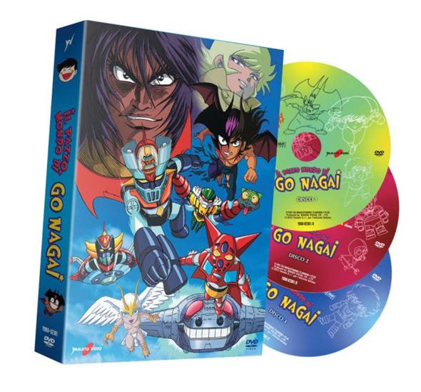 DVD - IL PAZZO MONDO DI GO NAGAI (3 DVD+LIBRO) (ED. LIMITATA E NUMERATA)