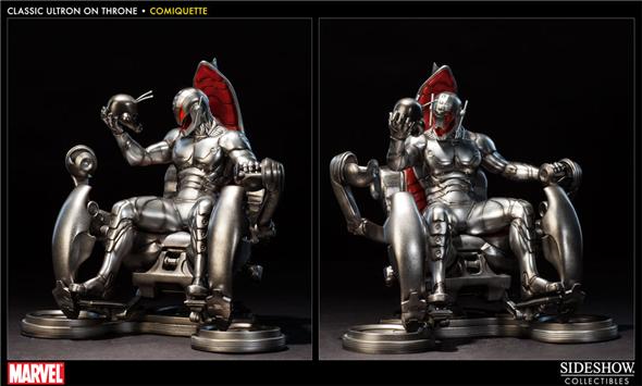 SIDESHOW COLLECTIBLES - MARVEL COMIQUETTE ULTRON ON THRONE