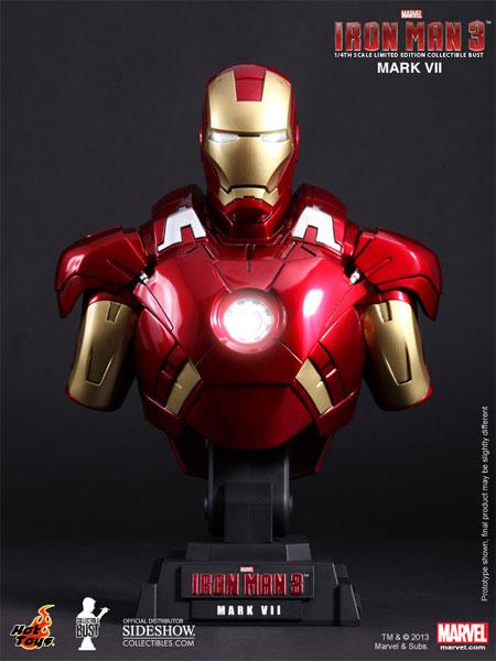 HOT TOYS - IRON MAN 3 MARK 7 BUST