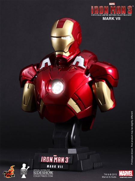 HOT TOYS - IRON MAN 3 MARK 7 BUST