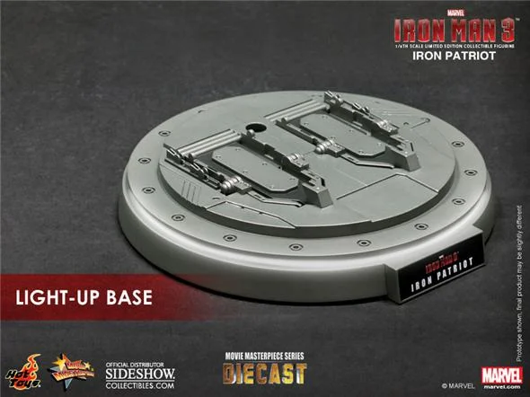 1/6 HOT TOYS - IRON MAN IRON PATRIOT DIE CAST