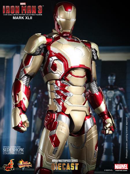 1/6 HOT TOYS - IRON MAN MARK 42 DIE-CAST