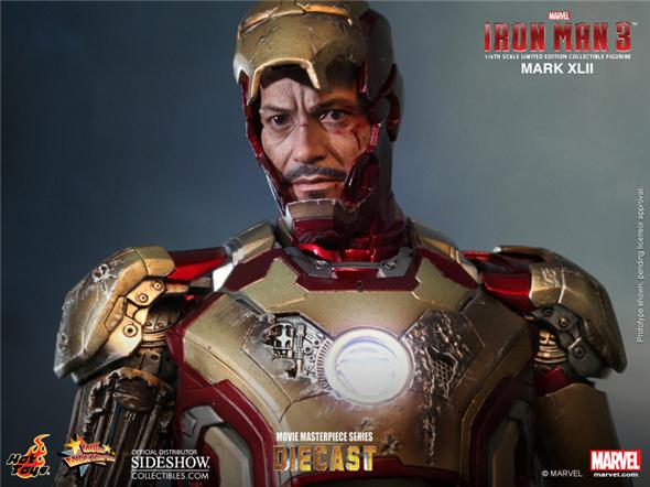 1/6 HOT TOYS - IRON MAN MARK 42 DIE-CAST