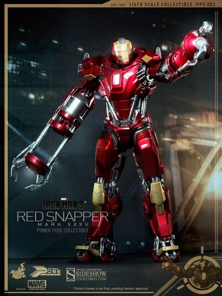 1/6 IRON MAN MARK 35 RED SNAPPER POWER POSE