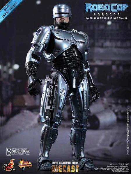 1/6 HOT TOYS - ROBOCOP DIE CAST