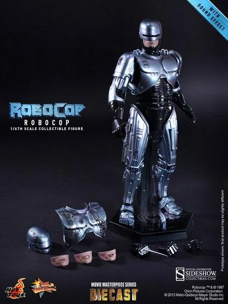 1/6 HOT TOYS - ROBOCOP DIE CAST