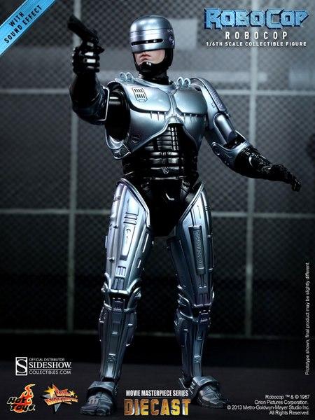 1/6 HOT TOYS - ROBOCOP DIE CAST