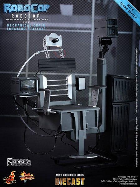 1/6 HOT TOYS - ROBOCOP WITH MECHA CHAIR DIE CAST