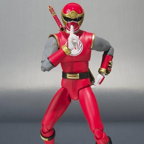 S.H. FIGUARTS POWER RANGER NINJA ST RED WIND RANGER