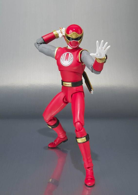S.H. FIGUARTS POWER RANGER NINJA ST RED WIND RANGER