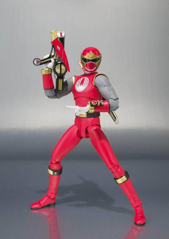 S.H. FIGUARTS POWER RANGER NINJA ST RED WIND RANGER