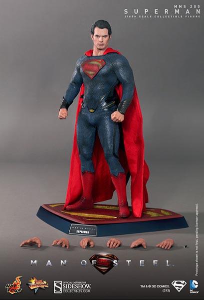 1/6 HOT TOYS - MAN OF STEEL SUPERMAN