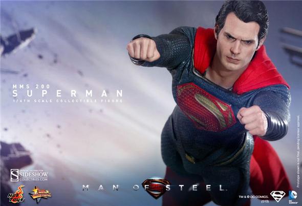 1/6 HOT TOYS - MAN OF STEEL SUPERMAN