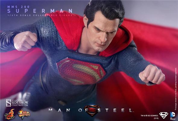 1/6 HOT TOYS - MAN OF STEEL SUPERMAN