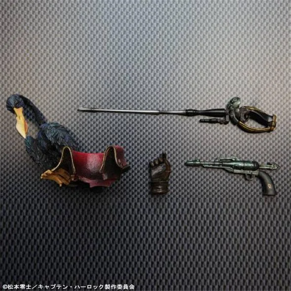 PLAY ARTS KAI - CAPTAIN HARLOCK - HARLOCK