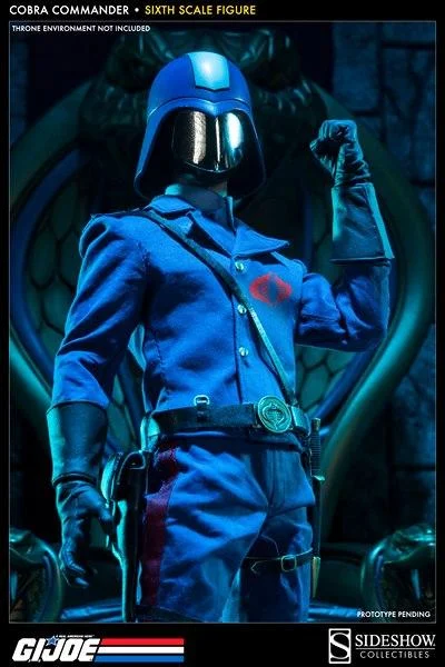 1/6 SIDESHOW TOYS - COBRA COMMANDER DICTATOR