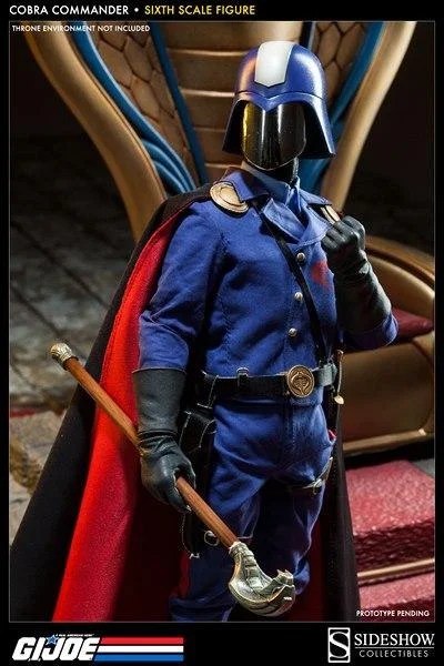 1/6 SIDESHOW TOYS - COBRA COMMANDER DICTATOR