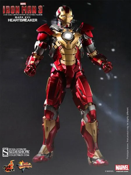 1/6 HOT TOYS - IRON MAN MARK 17 HEARTBRAKER